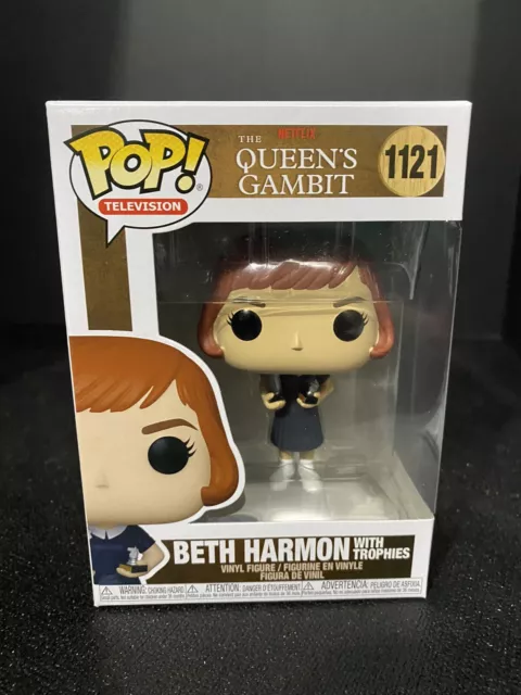 Funko Pop Beth Harmon Final Game #1123 - Queen Gambit - O Gambito