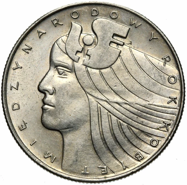 Polen - PRL - Münze - 20 Zlotych 1975 - International Frauen Jahr