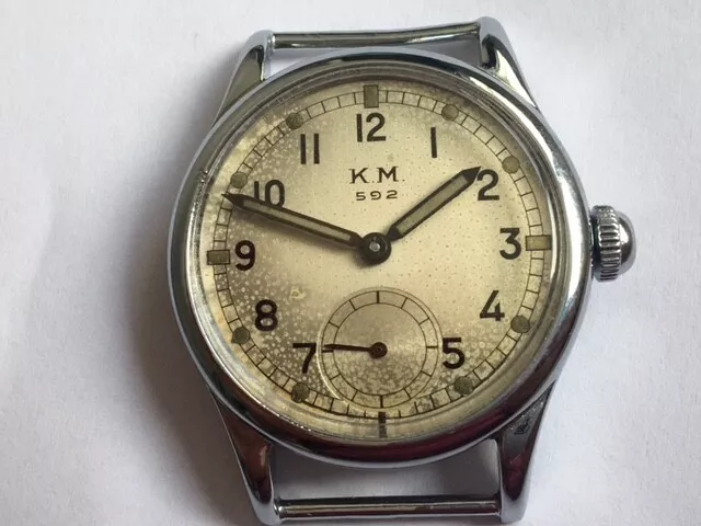 MONTRE MILITAIRE ALLEMANDE Ultra Super Rare Alpina Kriegsmarine Km