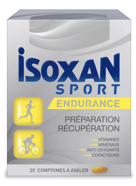 Complément alimentaire Isoxan sport ENDURANCE  vitamines minéraux anti oxydants