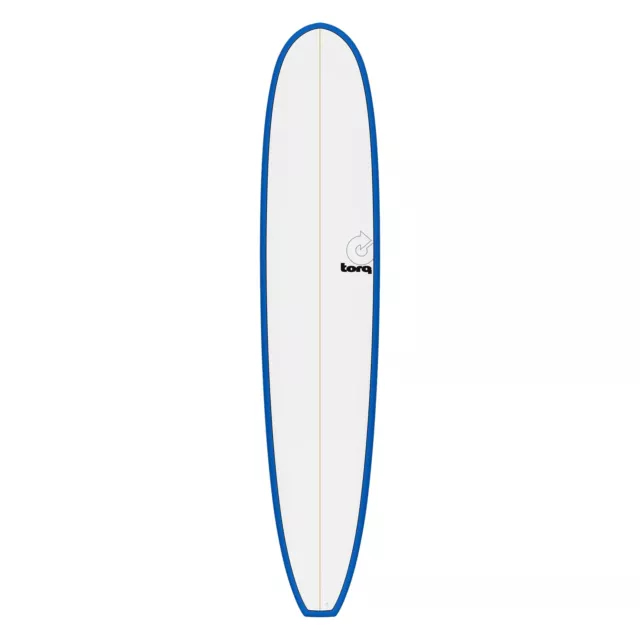 Planche de Surf torq epoxy tet 9.6 longboard Bleu Pinline malibu