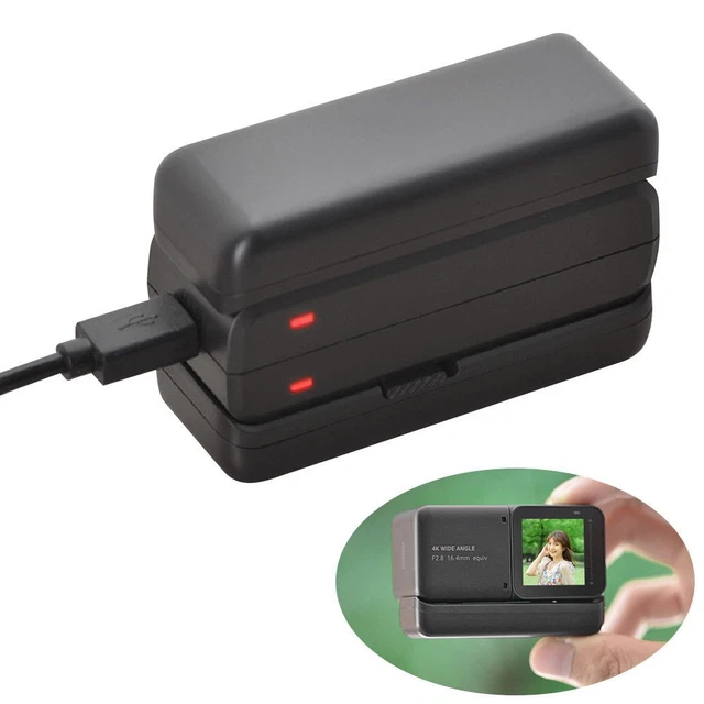 Accessory Fast Charge Battery Dual Charger For Insta360 ONE R RS Charging Hub