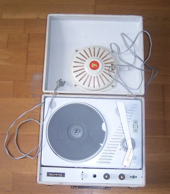 Tourne disque Audax Vintage en valise - Collection