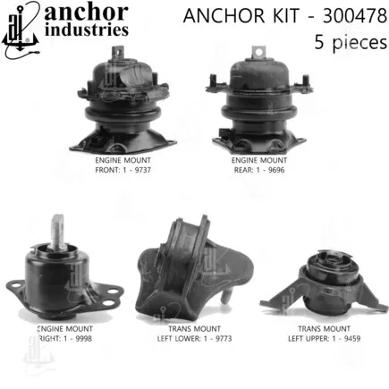 Anchor Motor Mounts 300478 300478