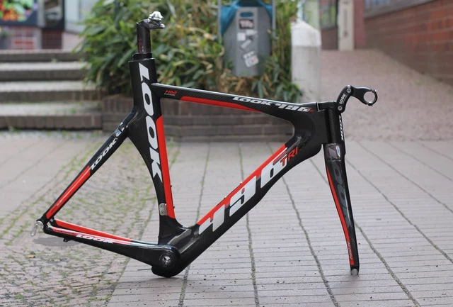 LOOK 496 TRI Aero Carbon Frame Sz. S 51 cm 2 873g