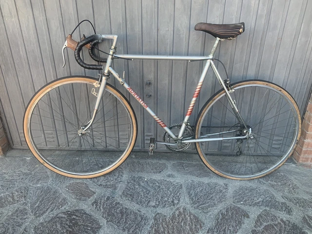 Vélo De Course Olympia Vintage Années 80 - Cadre Acier Blanc