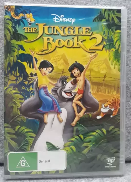 NEW: The JUNGLE BOOK 2 Disney Movie DVD Region 4 PAL | Free Fast Post