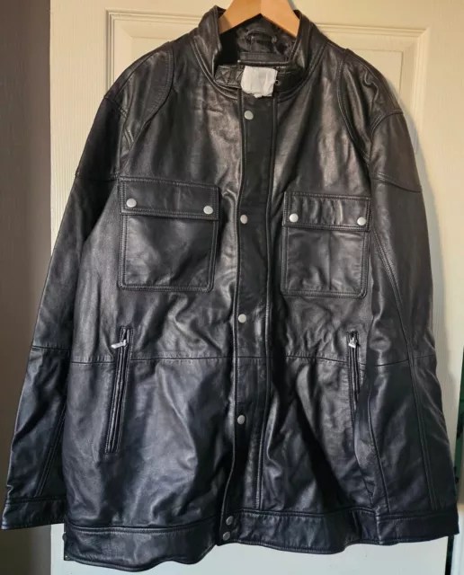 Jacamo mens on sale leather jackets