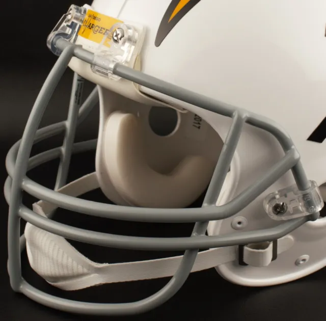 SAN DIEGO CHARGERS NFL Schutt NOPO Football Helmet Facemask / Faceguard 2