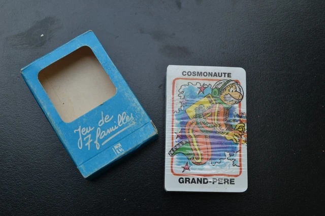 Jeu des 7 familles HERON  thème sur les métiers - années 70/80