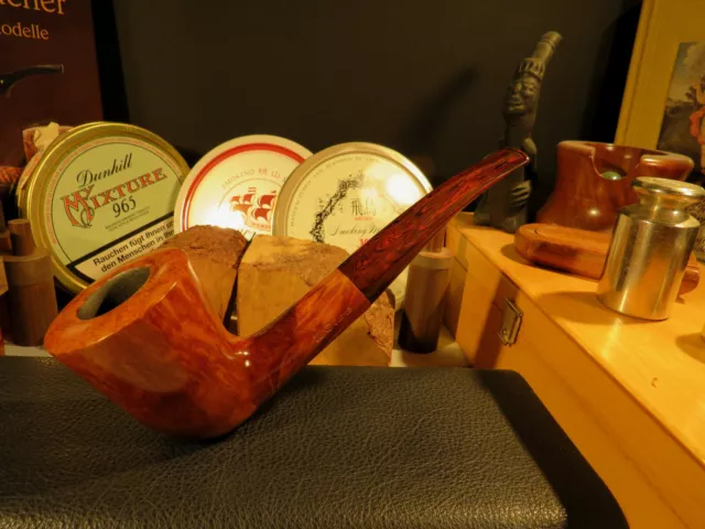 Lund Outrup hand made  Estate Pfeife smoking pipe pipa  Rauchfertig! 3