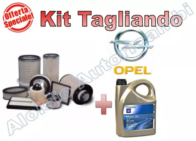 Kit Tagliando Opel Astra H 1.7 Cdti 110Cv Fap Dal 2007 -->