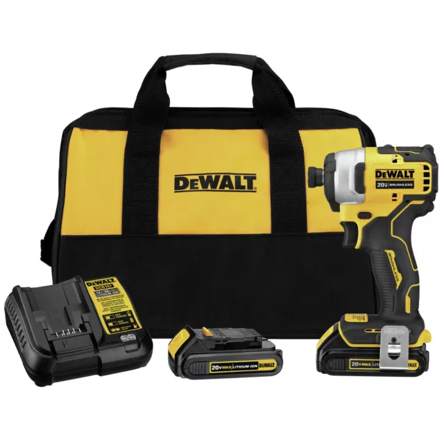 DeWalt DCF809C2R ATOMIC 20V MAX 1/4 in. Impact Driver Kit Certified Refurbished