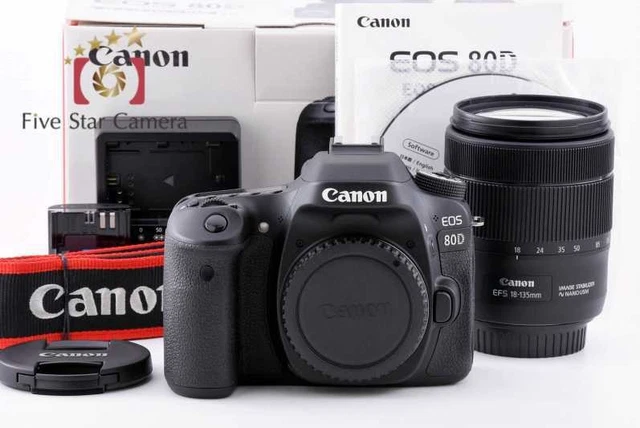 CANON EOS 80D Ef-S 18-135Mm Is Usm Lens Kit With Original CANON EOS 80D Ef-S 18-135Mm Is Usm Lens Kit With Original