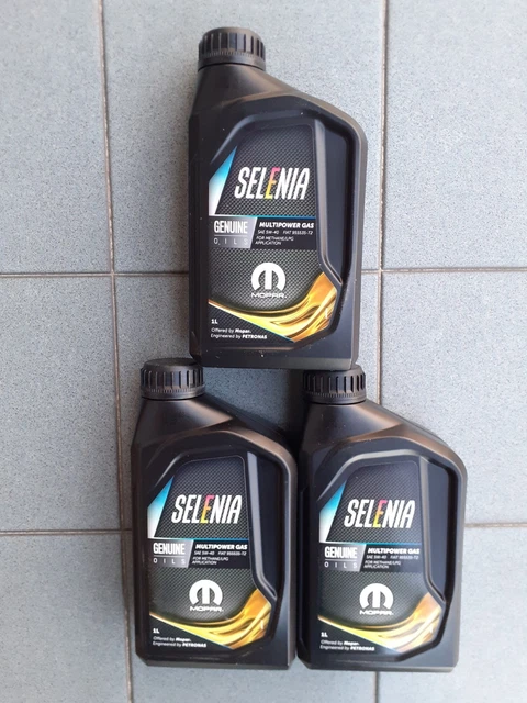 Selenia MULTIPOWER GAS 5W-40 -Produzione Europea-Petronas Original (4 Litri - Foto 5