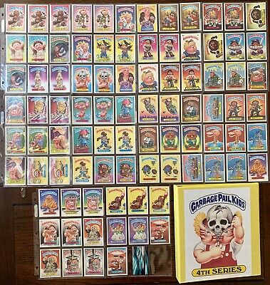 1986 Garbage Pail Kids Os4 Original Series 4 Complete 88 Card Variations Set 📈