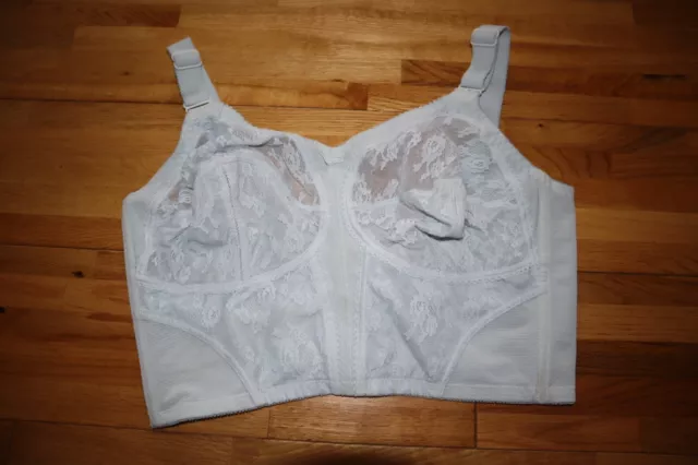 Reggiseno vintage pizzo bambino blu 36/38 C?