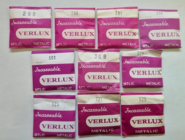 HORLOGERIE MONTRE VERRE MTL/C METALIC VERLUX DIAMETRE 27.2 mm BAGUE
