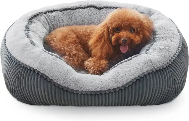Dog Beds for Small Medium Large Dogs & Cats. Durable Washable Pet Bed