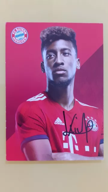 Kingsley Coman    FC Bayern München  original signiert