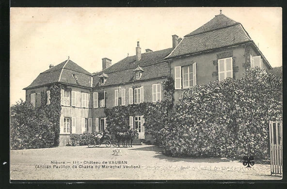 CPA Nièvre, Château de Vauban
