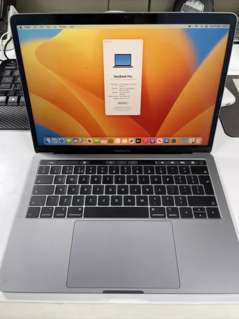 Apple MacBook Pro Touchbar (i5, 8GB, 512GB) Laptop A1989 (Read Desc)