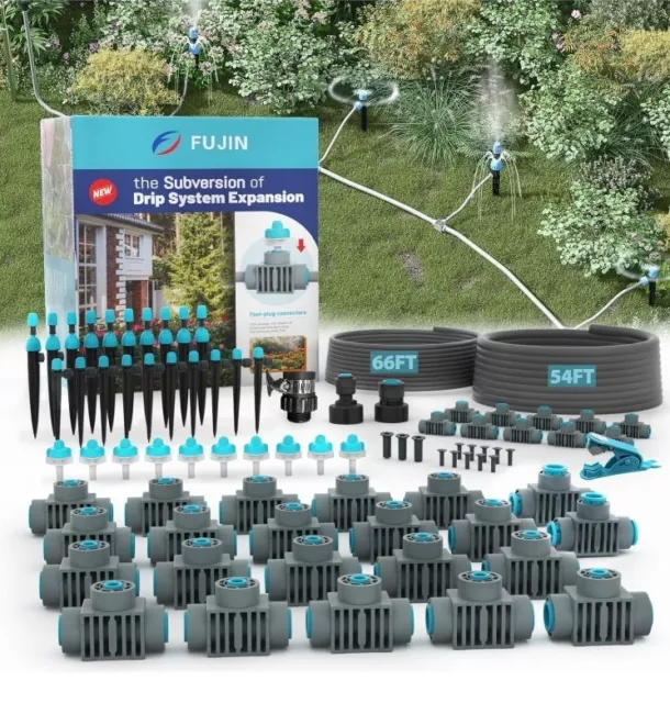 Drip Irrigation Kits, Garden Watering System for Outdoor Plants,Greenhouse Water