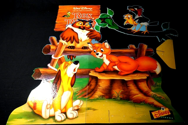 ROX ET ROUKY The Fox and the Hound tres rare publicite mobile video ...