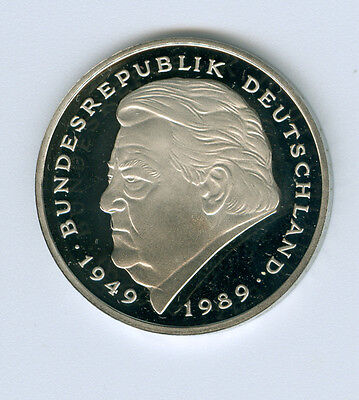 Choisissez Entre 1974 DM Rfa 2 DM Konrad Adenauer Dfgj Pièce de Monnaie Obh 