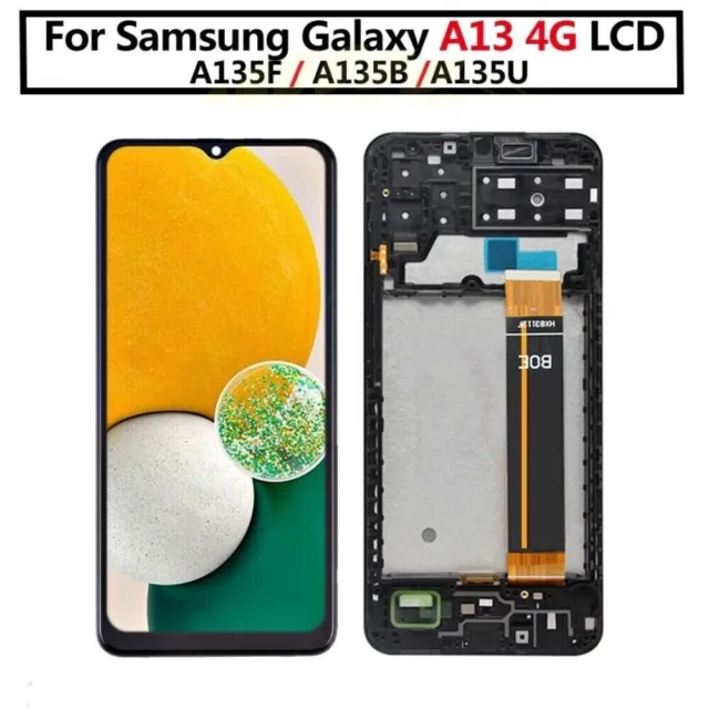 For Samsung Galaxy A13 4G A135 100% Quality LCD Replacement Touch Screen Display