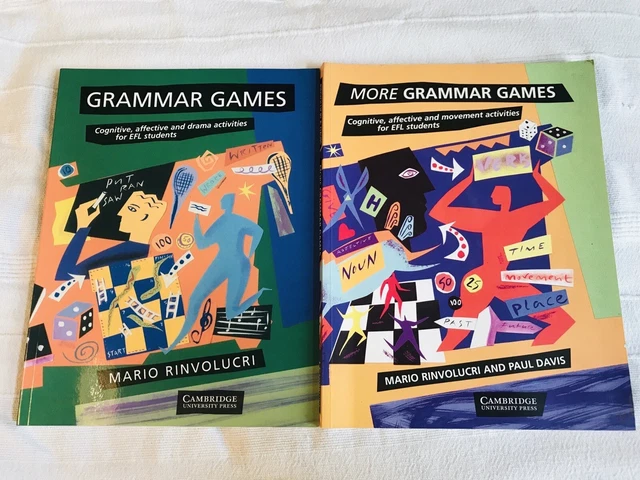 Mario Rinvolucri GRAMMAR GAMES & More Grammar Games Activities For EFL Students ...