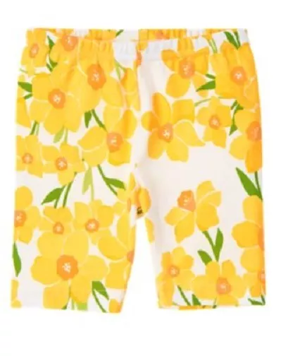 NEW Gymboree Daffodil Garden White & Yellow Daffodil Bike Shorts Size 3 NWT