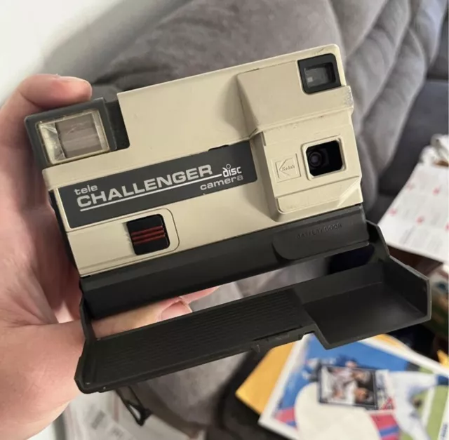 Vintage KODAK Tele Challenger Disc Camera 1985