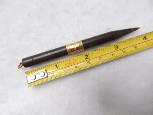 Vintage Waterman 'S Mech Pencil. 14K Solid Gold Band.