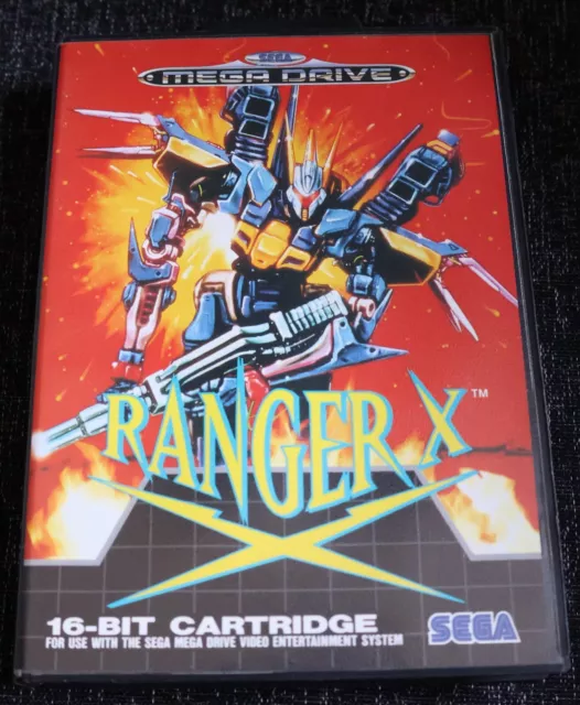 Sega Mega Drive Ranger X PAL Complete with Manual