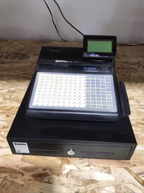 SAM4S SPS-320 Electronic Cash Register SPS320 W/ KEYS Powers On