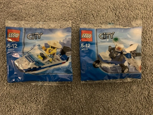LEGO CITY POLICE Boat (30017) & City Police Avion (30018) EUR 1,16 ...