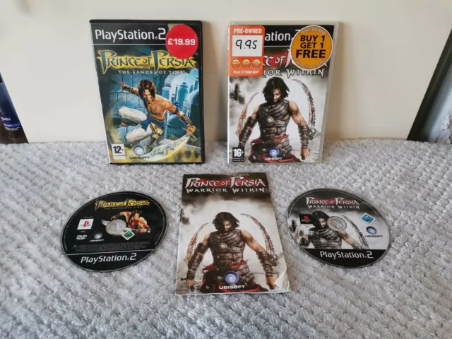 Prince of Persia PS2 2 Game Bundle(Sony PlayStation 2) PAL Good Condition Tested