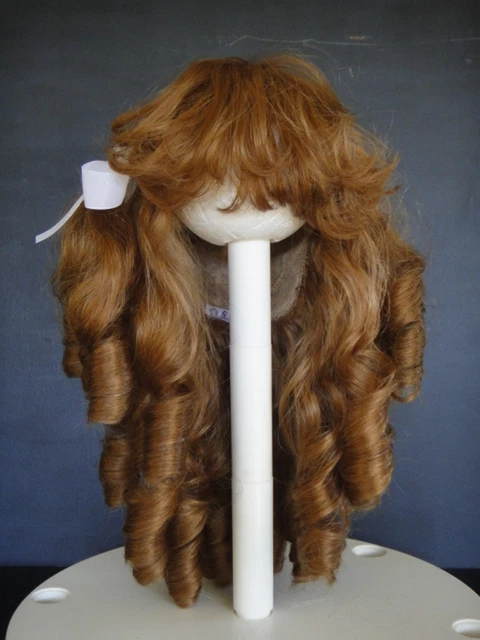 Perruque Pour Poupée 100% Cheveux Naturels – Taille 4 (24 Cm / 9.45 Inches) – Fabriquée En France
