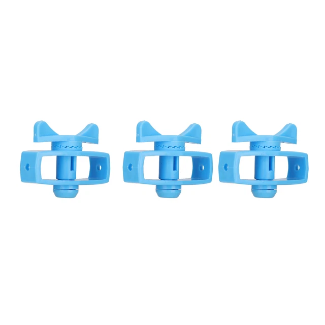 DT 50Pcs Electric Fence Insulators ABS Electric Fence Tightener In Line Tensione