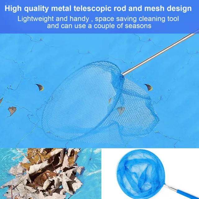 New Swimming Pool Cleaning Leaf Skimmer Tool Hot Tub Water Pond Skimmer Mesh Net