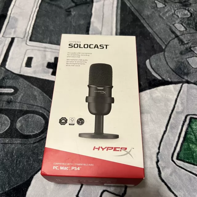 HyperX Solocast Gaming Microphone with USB Condenser NEW