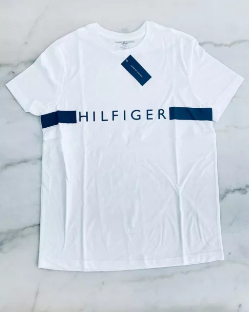 Tommy Hilfiger TH 09T3530 Men Short Sleeve T-Shirt Color White Size S