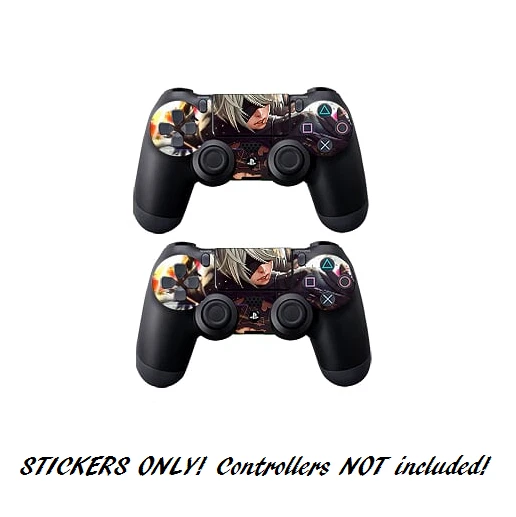 NIER AUTOMATA VIDEO Game YoRHa No. 2 Model B 2 SKIN STICKER DECAL PS4