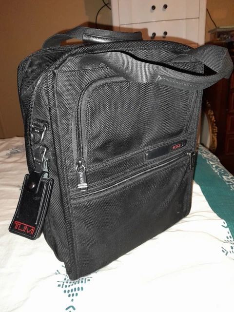 Tumi Vertical Travel Bag Collapsible W/ Key Tag Luggage/Overnight *NO long strap
