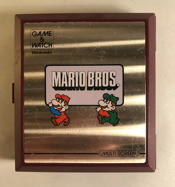 Nintendo Game & Watch Multi-Screen Mario Bros. Console - Rouge (MW-56)