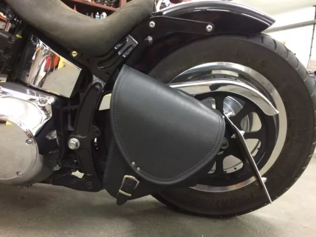 Bolsa Apto para Ala Harley Portavasos Fatboy Chasis Rígido Nuevo Botella 2