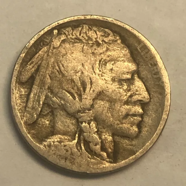 1913 VG type 1 (on mound) Indian Head BUFFALO NICKEL. #q31