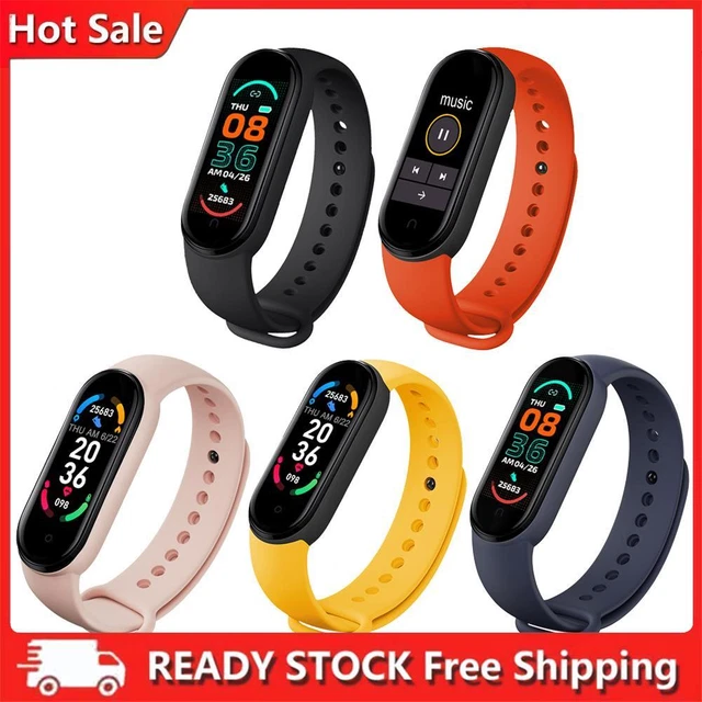 M6 WATERPROOF RUNNING Smart Watch Heart Rate Blood Pressure Monitor