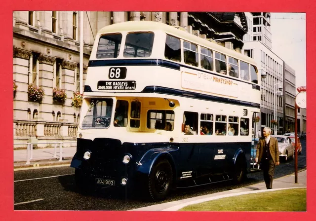 Birmingham Bus Photo ~ WMPTE 2903 - 1952 MetCamm Guy Arab IV - Victoria Sq: 68